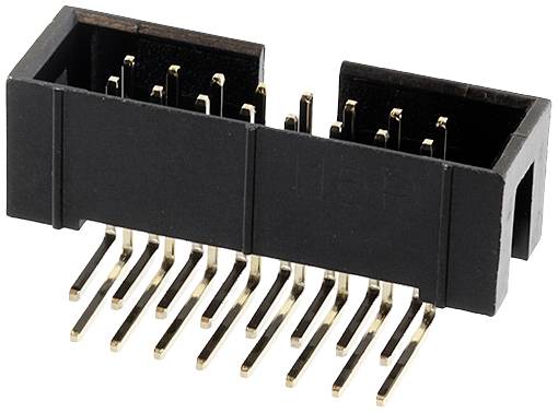 Connfly Barrette mâle (standard) Nbr de rangées: 2 Nombre de pôles par rangée: 8 DS1013-16RSIB-B-0 Tray