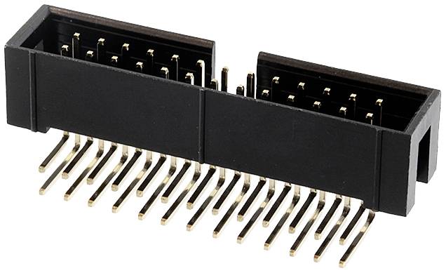 Connfly Barrette mâle (standard) Nbr de rangées: 2 Nombre de pôles par rangée: 13 DS1013-26RSIB-B-0 Tray