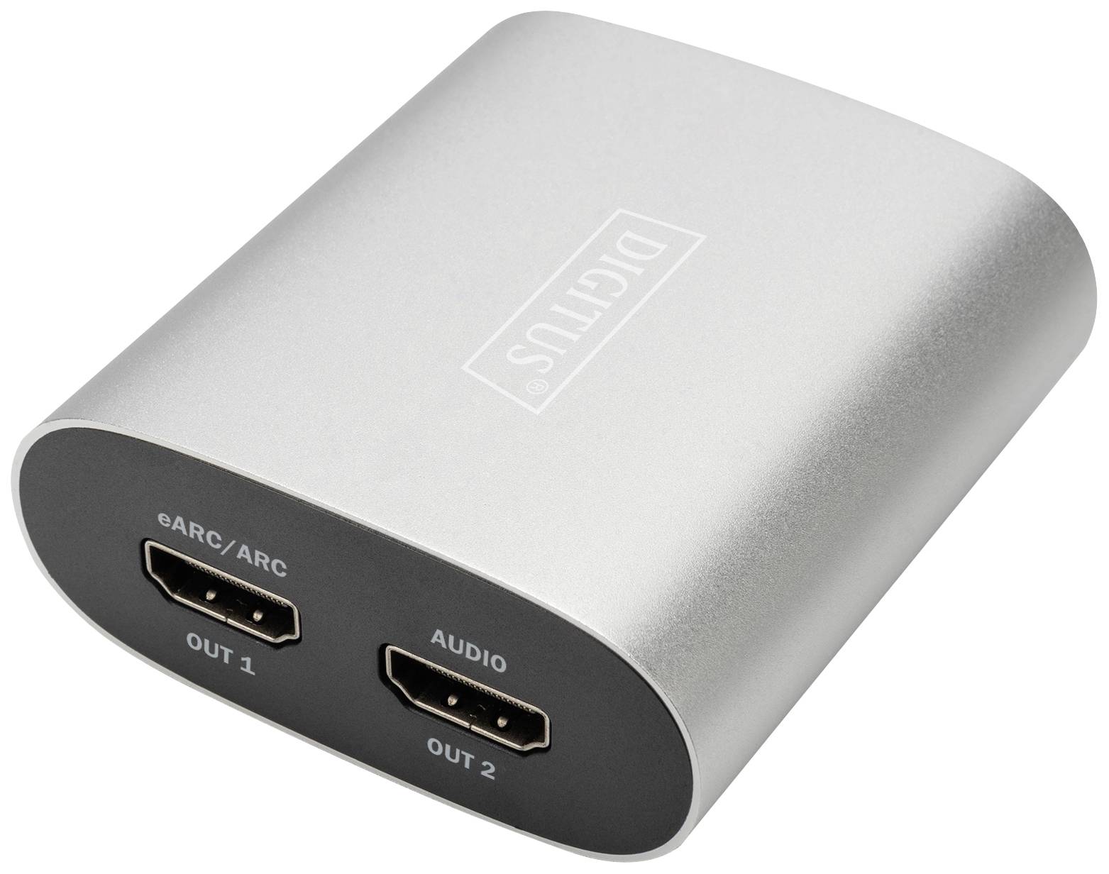 Digitus DS-45337 HDMI Adaptateur argent, noir eARC