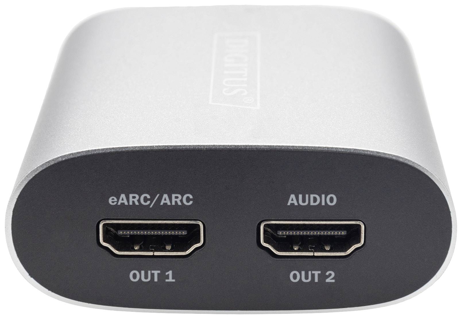 Digitus DS-45337 HDMI Adaptateur argent, noir eARC