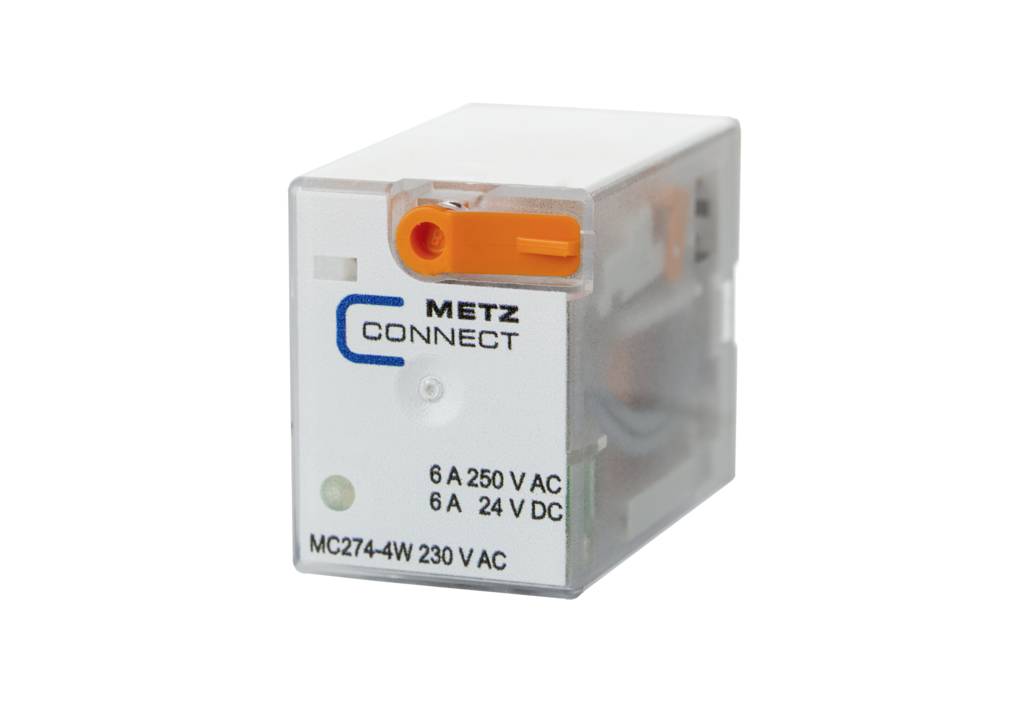 Metz Connect 110017051407 Relais enfichable 230 V/AC 7 A 4 inverseurs (RT) 1 pc(s)