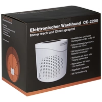 Cordes Haussicherheit Chien de garde électronique CC-2200 blanc avec télécommande 120 dB 002002 Cordes Haussicherheit Chien de garde électronique CC-2200 blanc avec télécommande 120 dB 002002