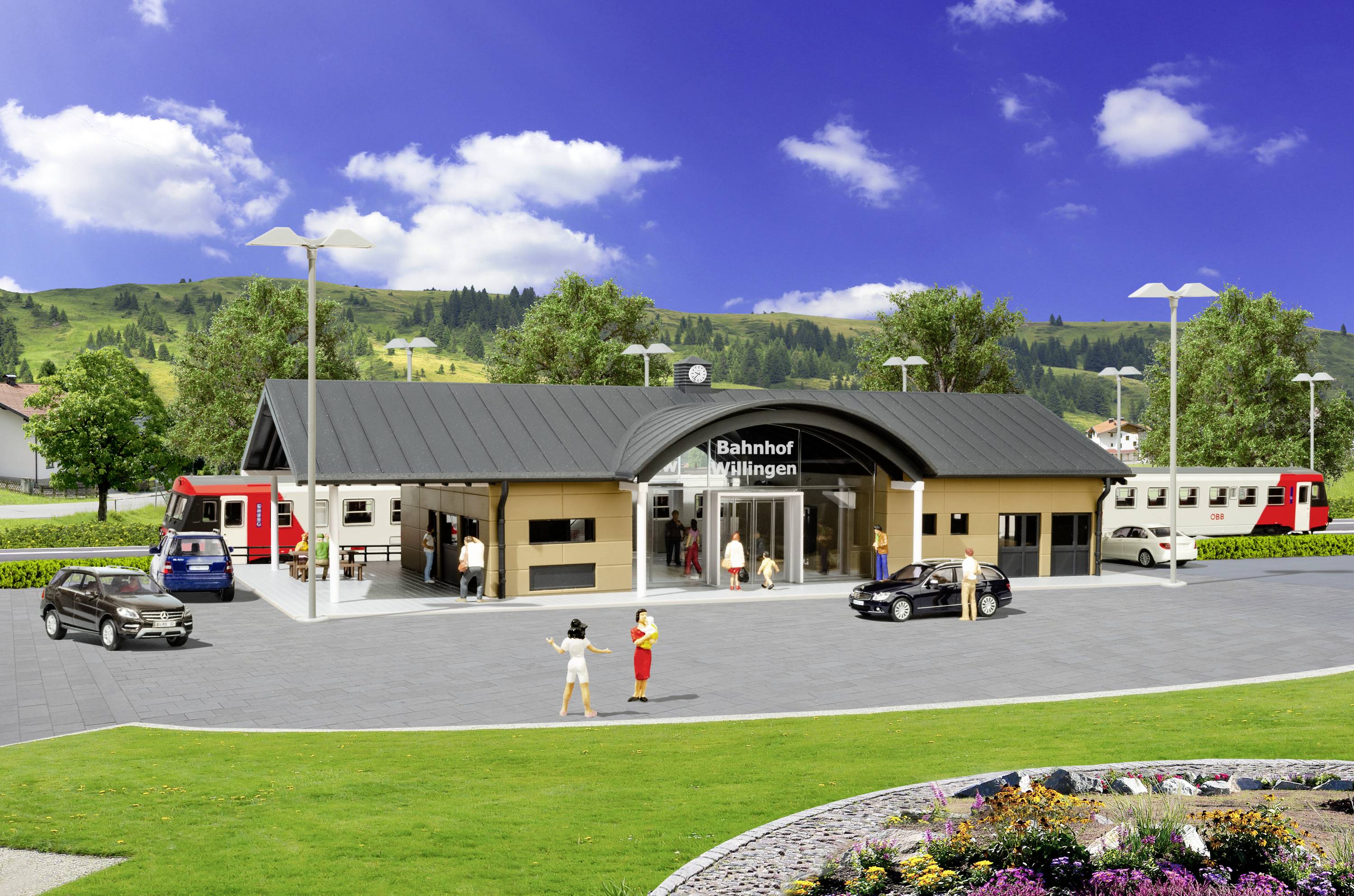 Vollmer 43575 H0 Gare de Willingen