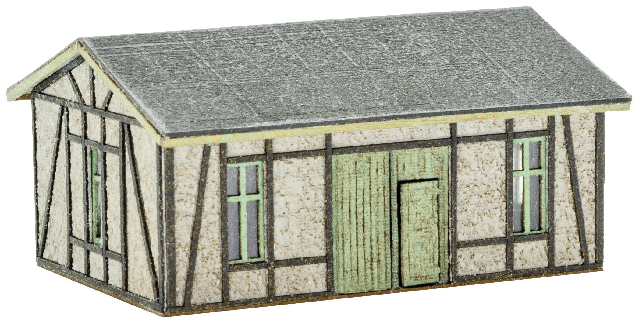 Vollmer 49590 Z Atelier avec façade en plâtre/en bois