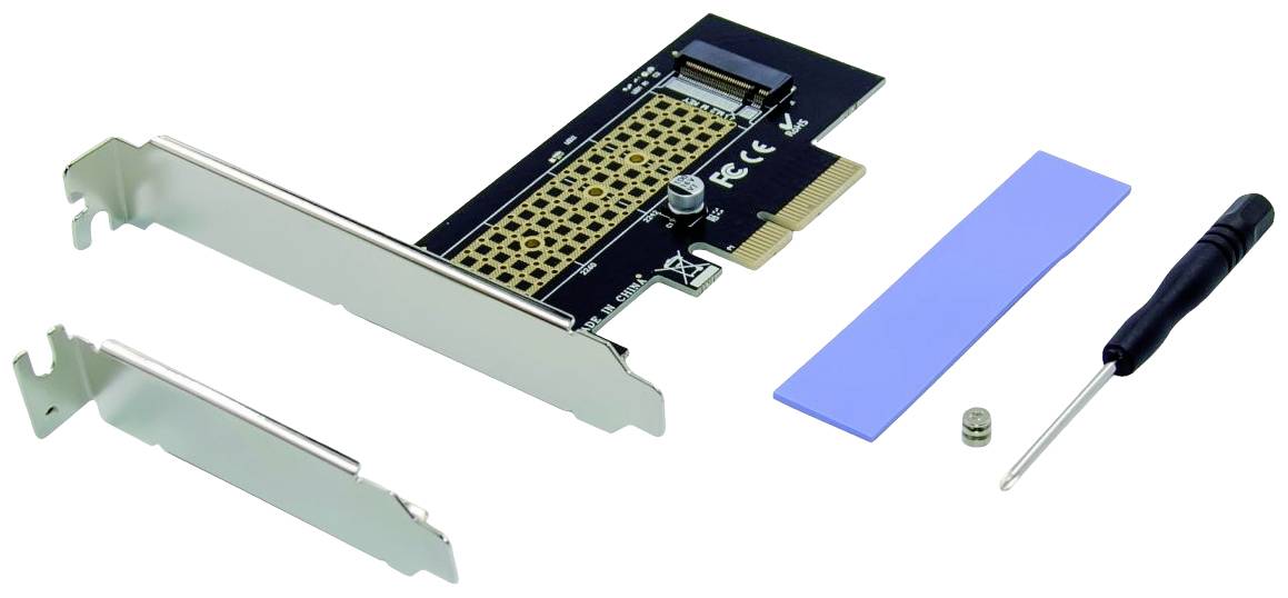 Conceptronic EMRICK05B Contrôleur M.2 M.2 PCIe NVMe, PCIe 3.0 x4 PCIe x4