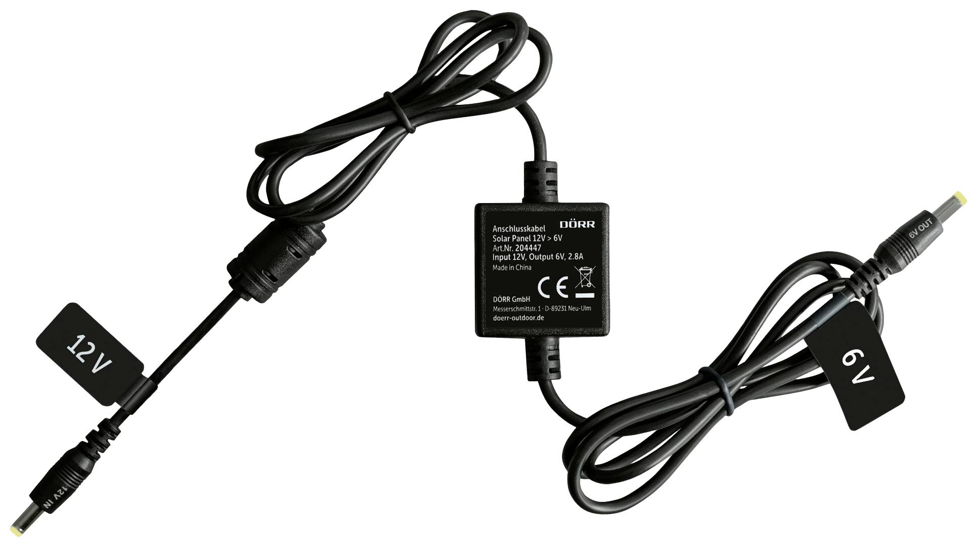 Câble de raccordement pour panneau solaire DÖRR