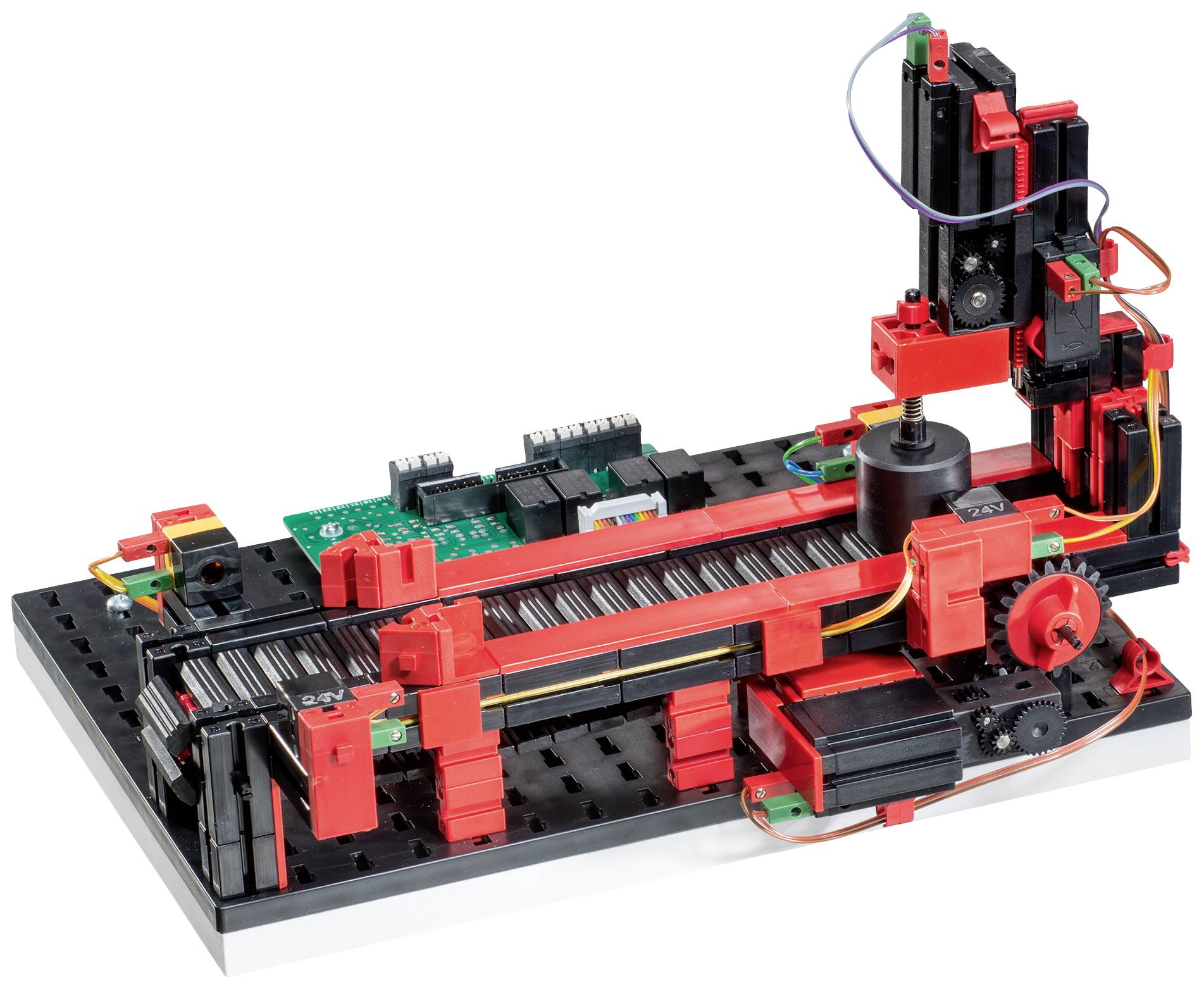 fischertechnik Stanzmaschine mit Transportband 24V + Arduino PLC Starter Kit Modèle de simulation 24 V