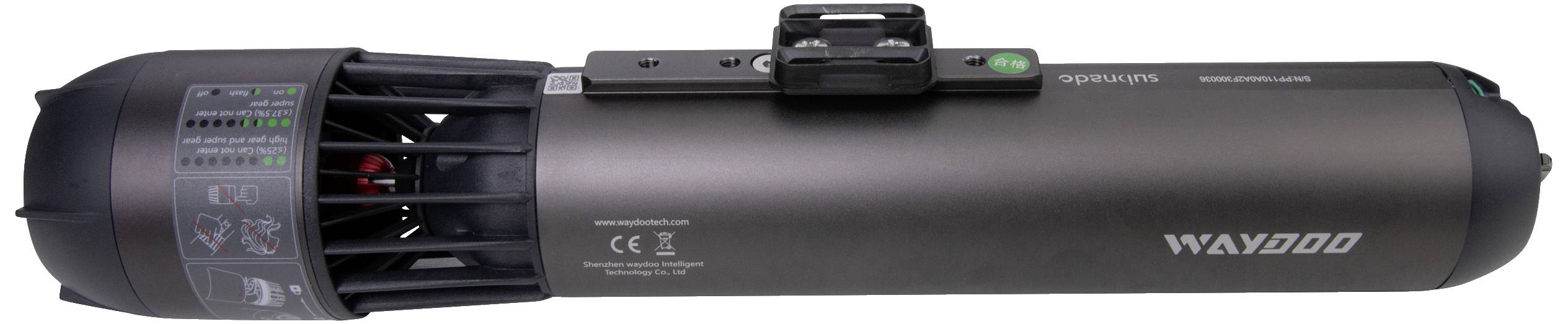 WAYDOO Subnado Scooter sous-marin noir Li-Ion 25.2 V 3900 mAh