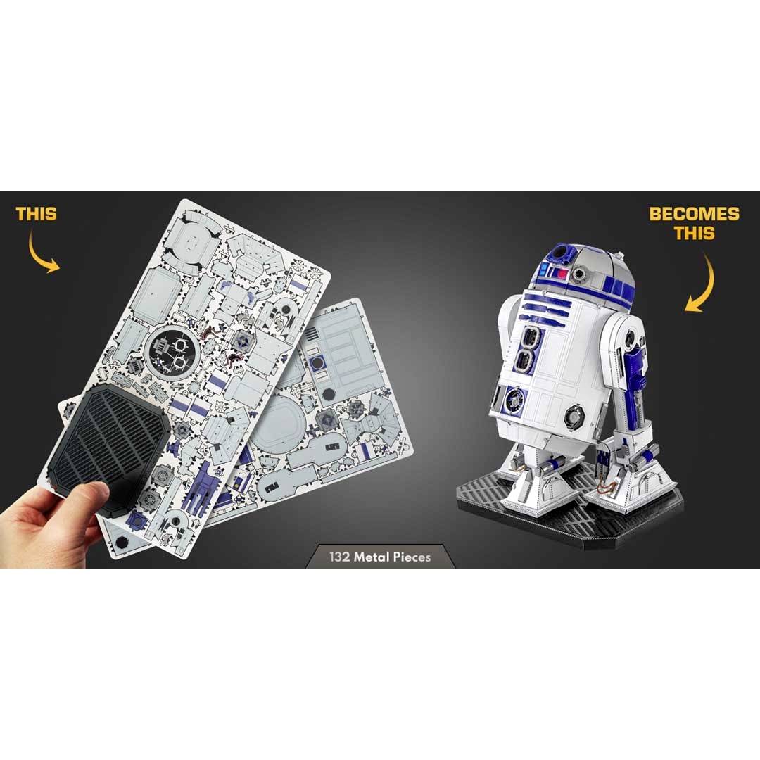 Metal Earth Premium Series STAR WARS R2-D2 Kit en métal