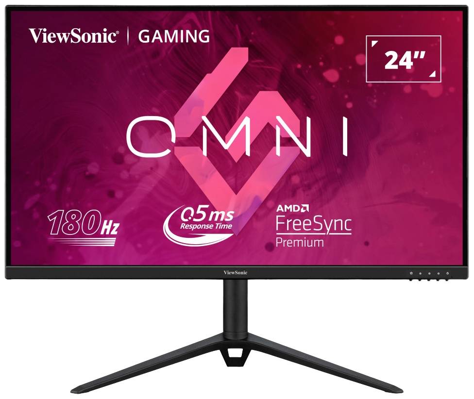 Moniteur gaming Viewsonic VX2428J CEE E (A - G) 60.5 cm 23.8 pouces 1920 x 1080 pixels 16:9 0.5 ms HDMI™, DisplayPort, audio