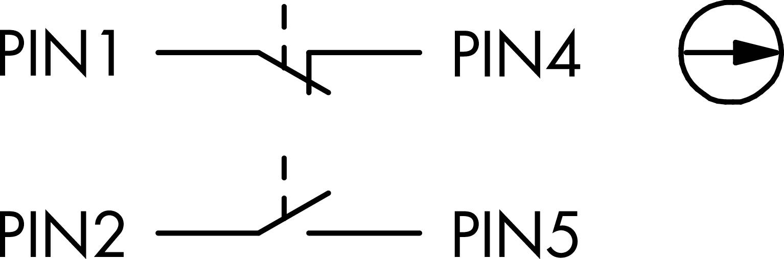 Schlegel Élément de contact 2 NF (R), 1 NO (T) à rappel 1 pc(s)
