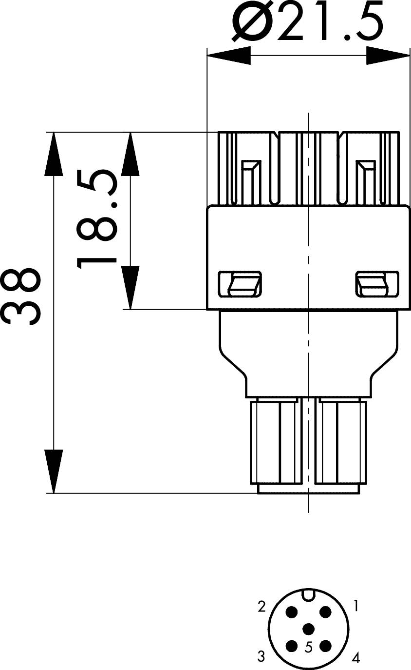 Schlegel Élément de contact 2 NF (R) à rappel 1 pc(s)