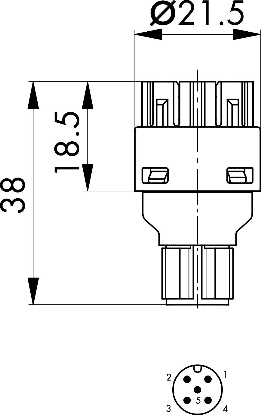 Schlegel Élément de contact 2 NF (R) à rappel 1 pc(s)