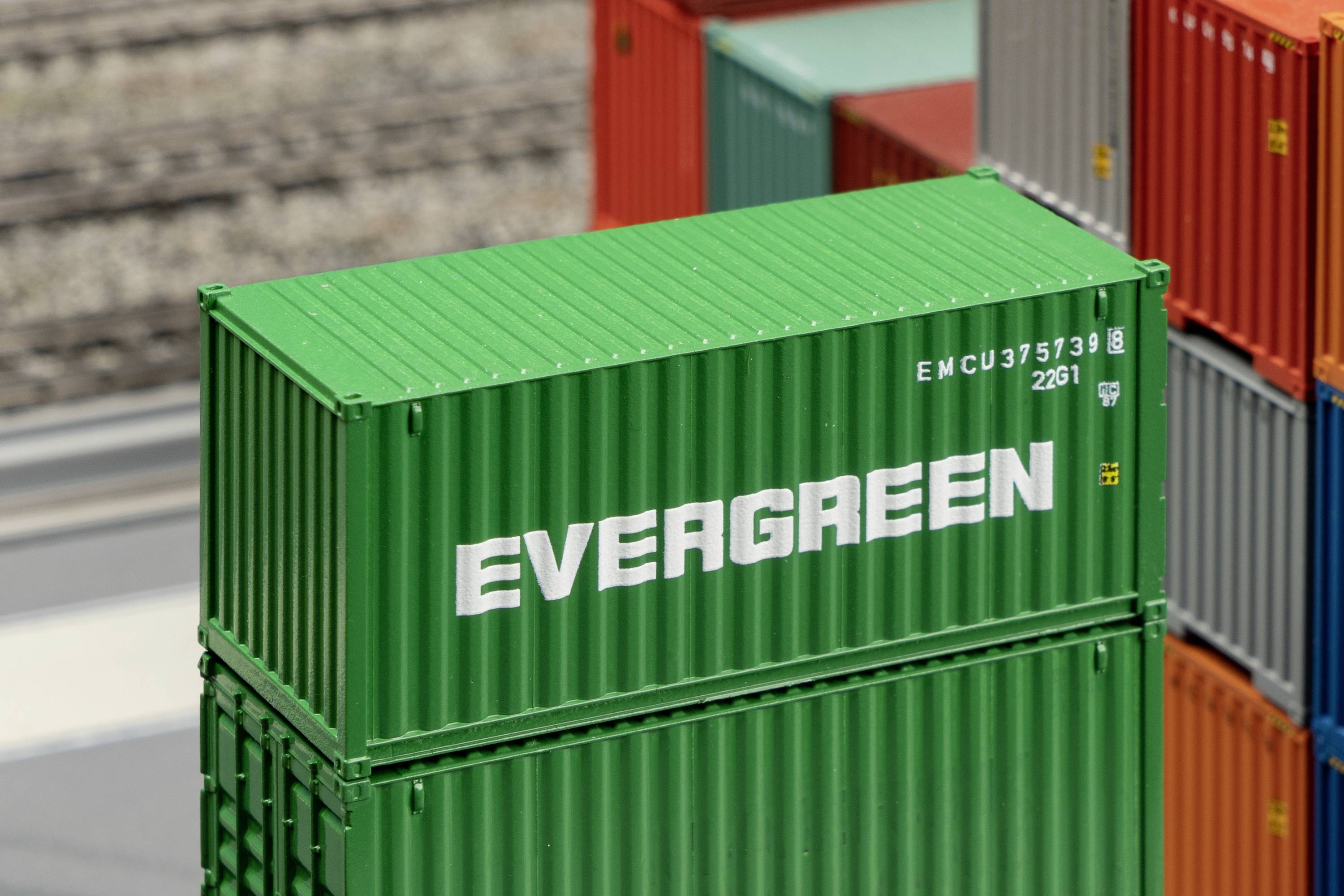 Faller 20' EVERGREEN 182004 H0 Container 1 pc(s)
