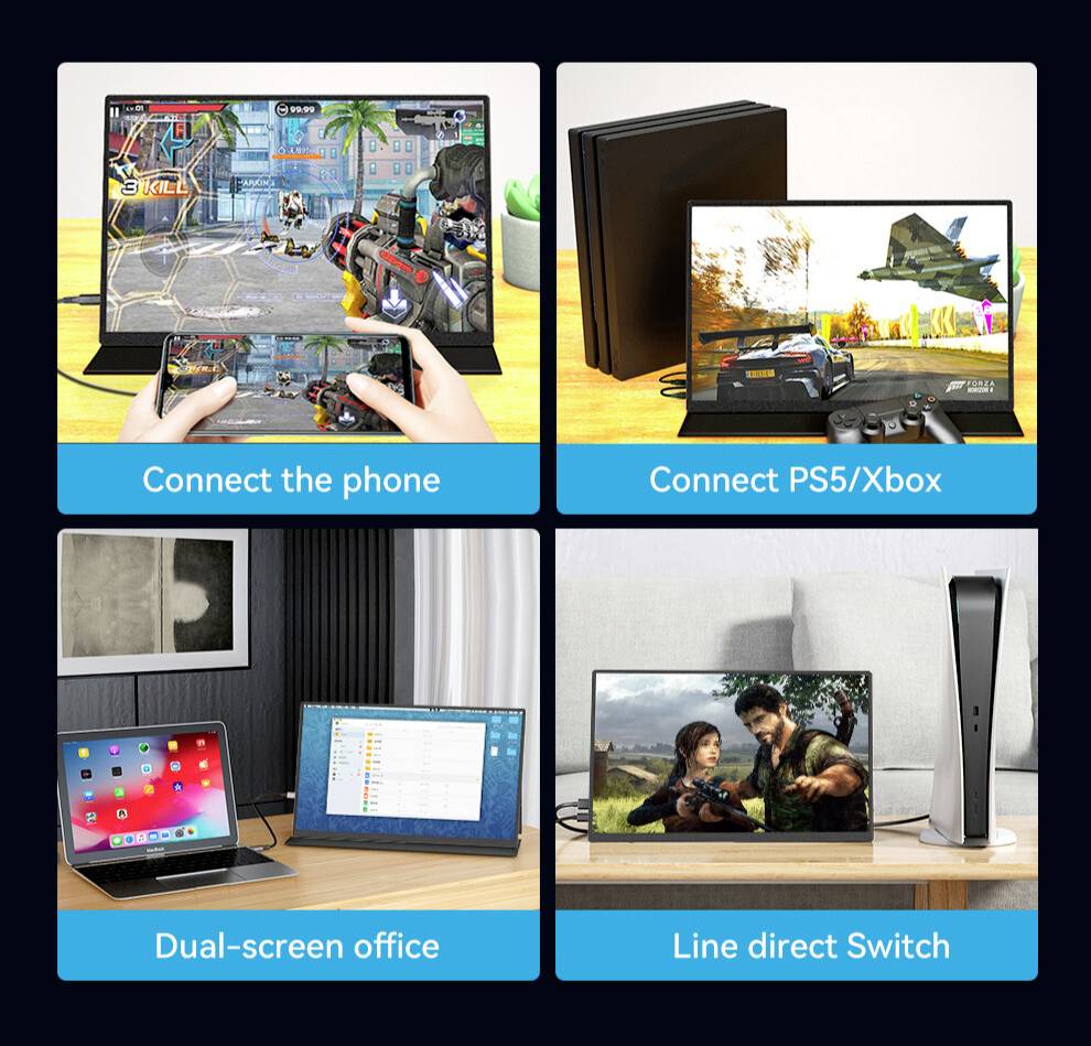 raysgem RC185PTM Moniteur tactile CEE: E (A - G) 47 cm (18.5 pouces) 1980 x 1080 pixels 16:9 5 ms HDMI™, USB-C®, audio, stéréo