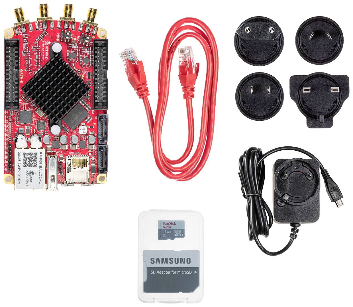 Oscilloscope USB Red Pitaya STEMlab 125-14 Starter Kit
