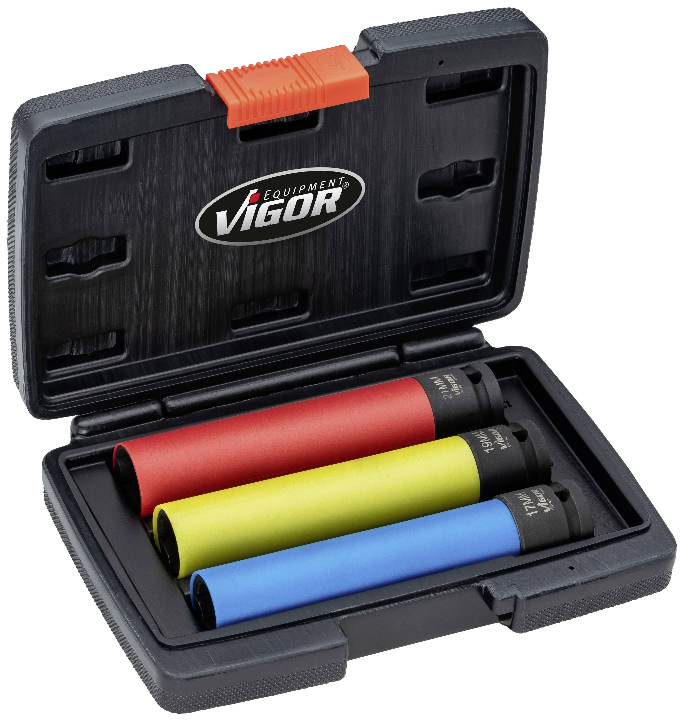 Vigor Jeu de douilles 1/2" (12.5 mm) 3 pièces V5933/3