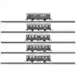 TRIX H0 23225 Lot de 5 voitures de voyageurs H0 DB, MHI TRIX H0 23225 Lot de 5 voitures de voyageurs H0 DB, MHI