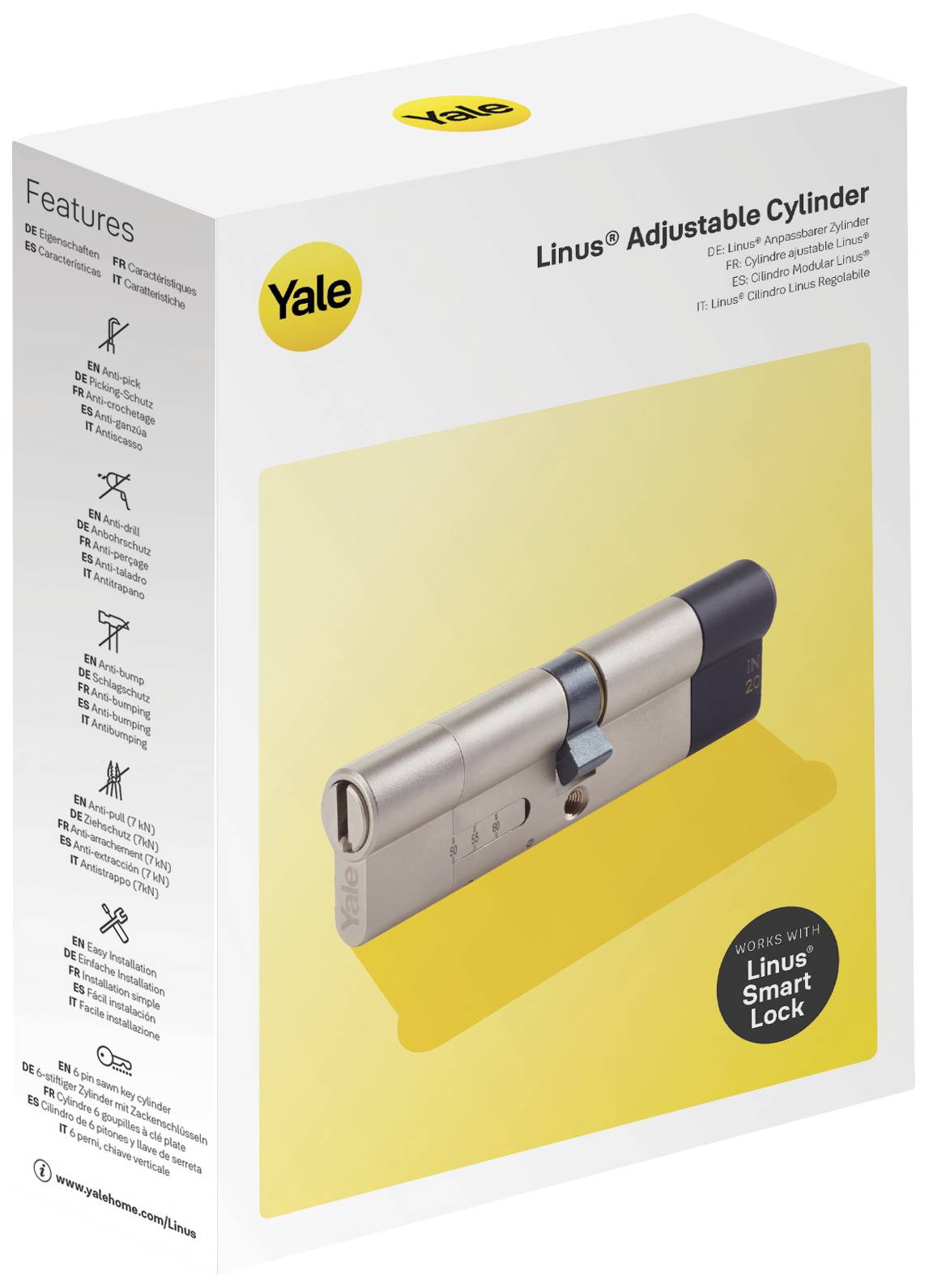 YALE 05/501000/SN Cylindre universel