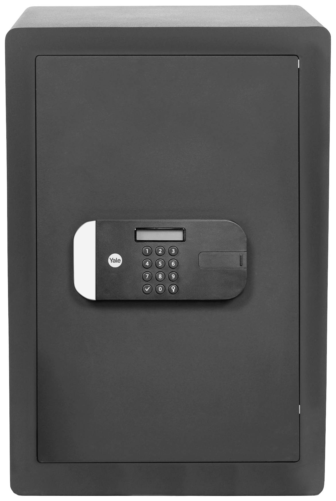 YALE YSFM/520/EG1 Coffre-fort serrure à empreinte digitale, avec serrure à combinaison, avec serrure à clé