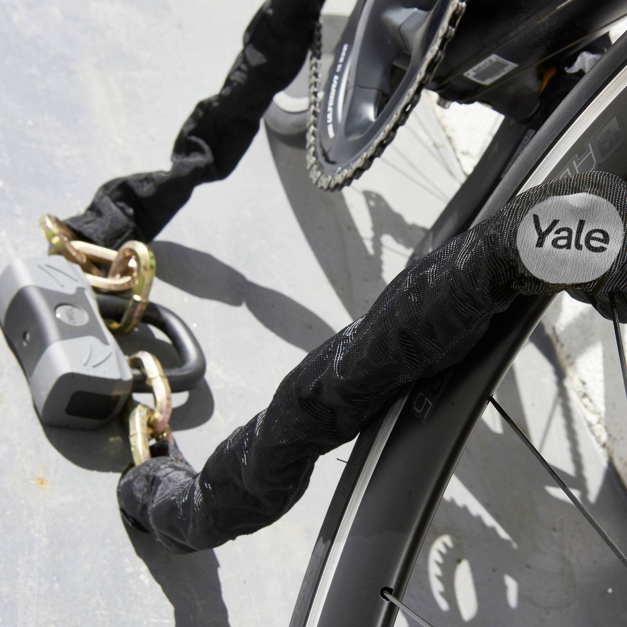 YALE Chaîne d'extension de sécurité boucle pour cadenas