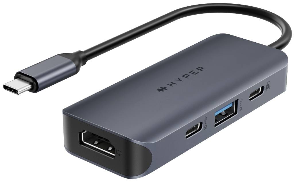 HYPER Station d'accueil USB-C® HyperDrive EcoSmart Gen.2 Hub Convient pour les marques: universel alimentation USB-C®