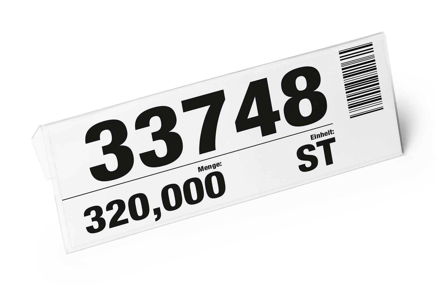 Pochette pour identification (l x H) 210 mm x 74 mm 10 pc(s)