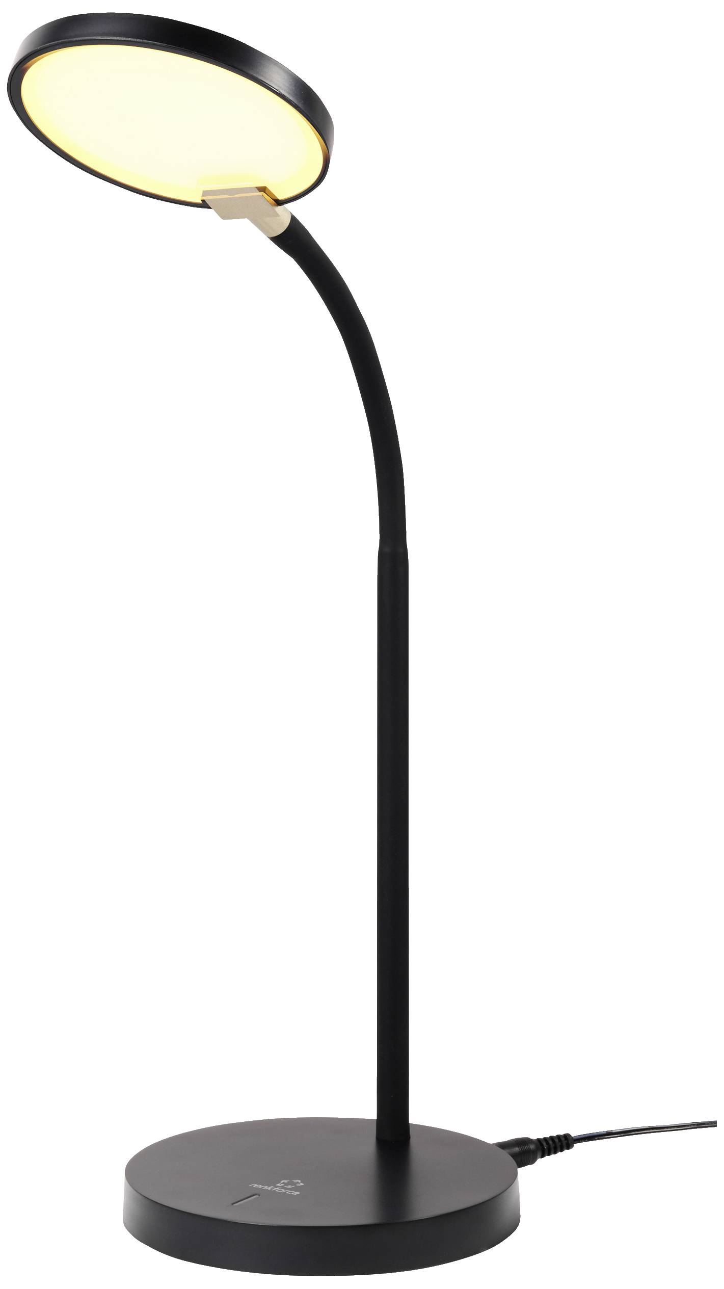 Renkforce RF-5734674 Lampe de bureau 4.3 W noir