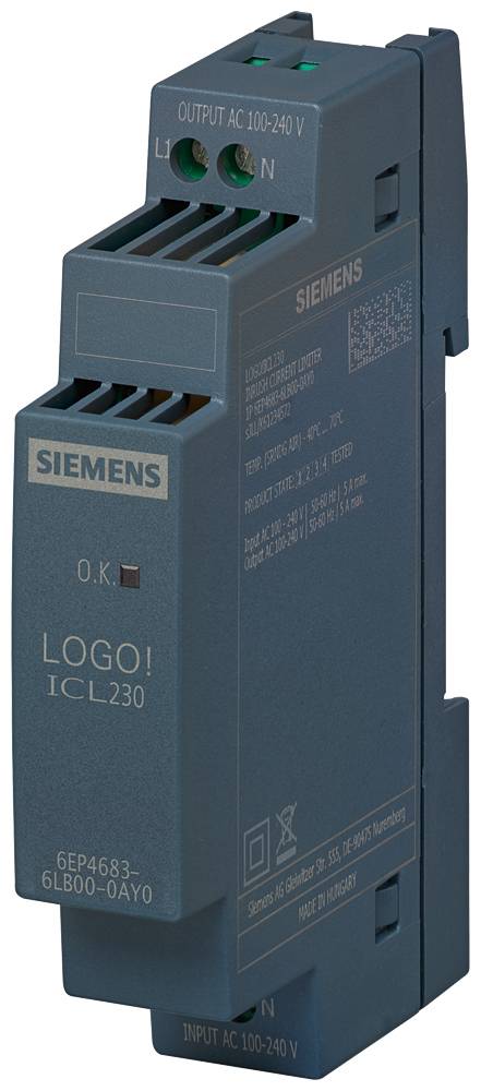Siemens 6EP4683-6LB00-0AY0 Alimentation rail DIN Contenu 1 pc(s)