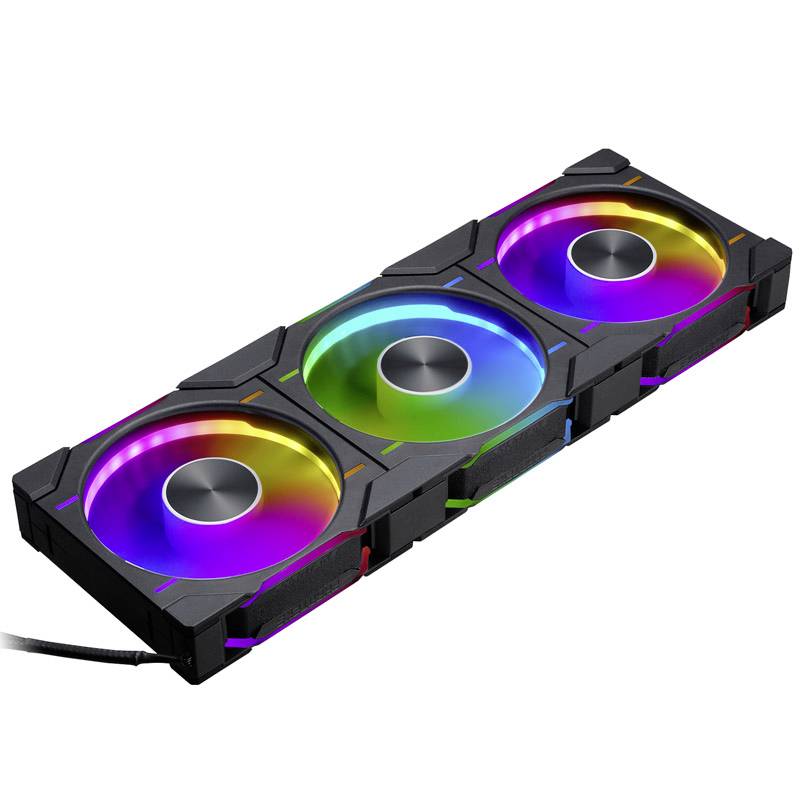 Phanteks D30 PWM Regular Airflow D-RGB Ventilateur pour PC noir (l x H x P) 120 x 120 x 30 mm