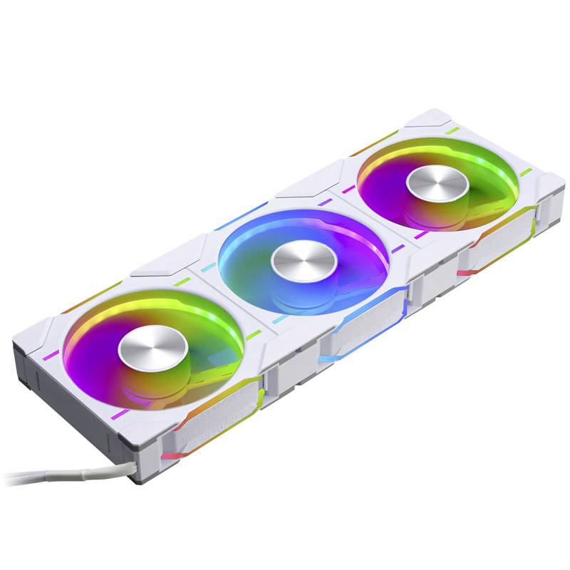 Phanteks D30 PWM Regular Airflow D-RGB Ventilateur pour PC blanc (l x H x P) 120 x 120 x 30 mm