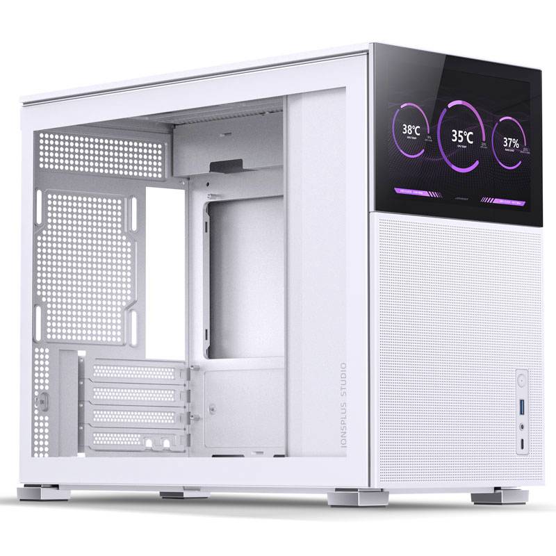 Micro-tour Jonsbo D31 MESH Screen Boîtier PC blanc