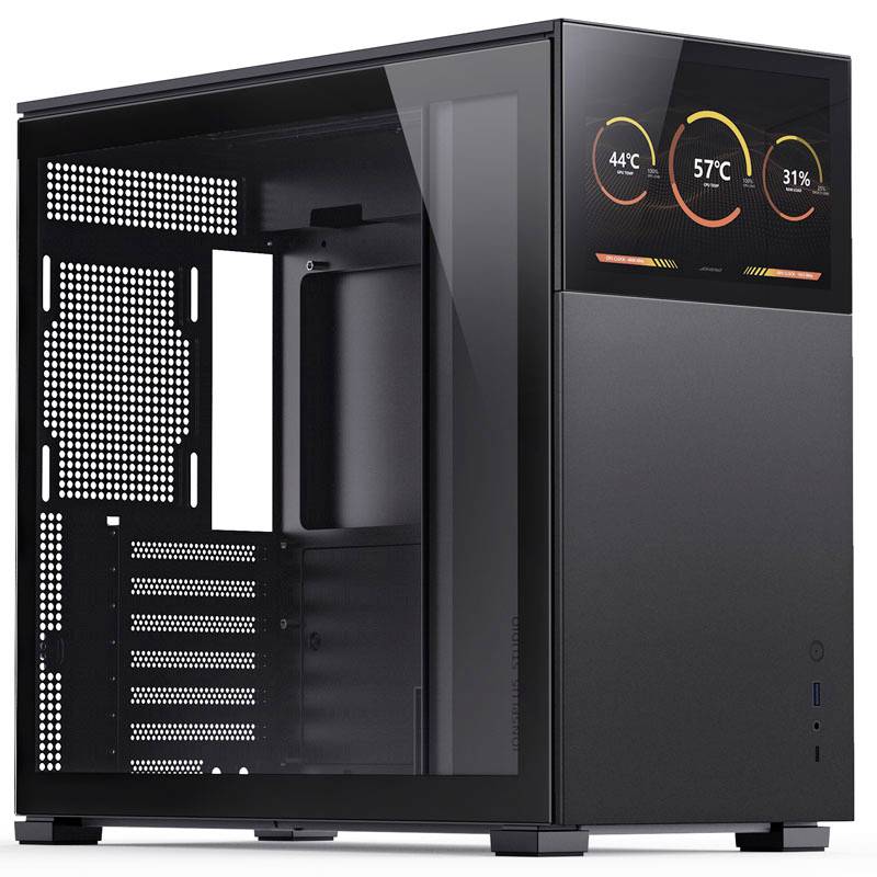 Tour midi Jonsbo D41 Screen Boîtier PC noir