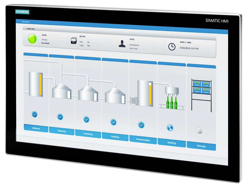 Siemens 6AV7863-1MA15-2NA0 6AV78631MA152NA0 API - Panneau de commande