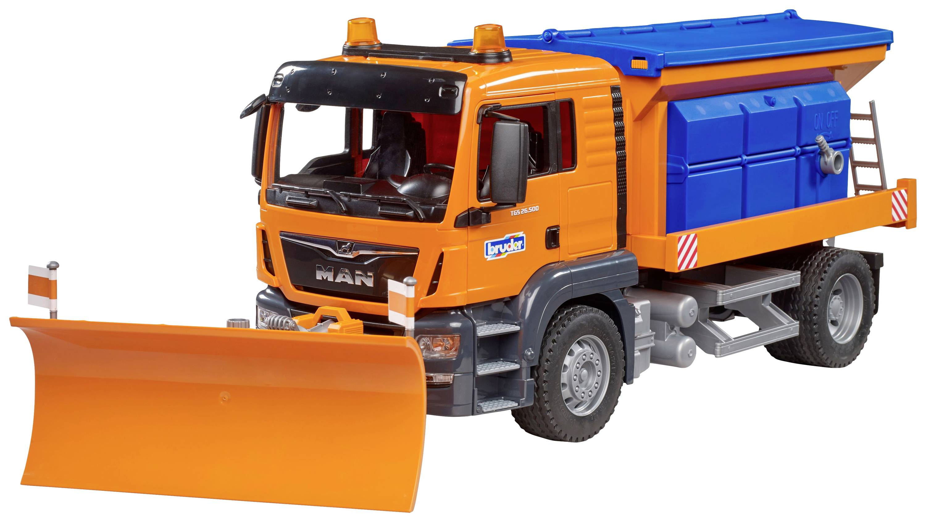 bruder Modèle réduit de véhicule prioritaire MAN modèle fini Modèle réduit de camion