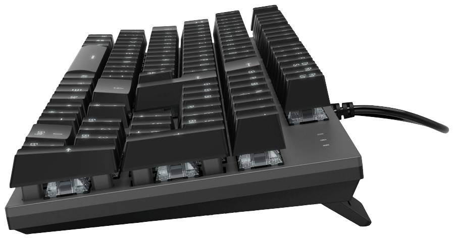 Hama MKC-650 USB Clavier allemand, QWERTZ noir touches multimédia