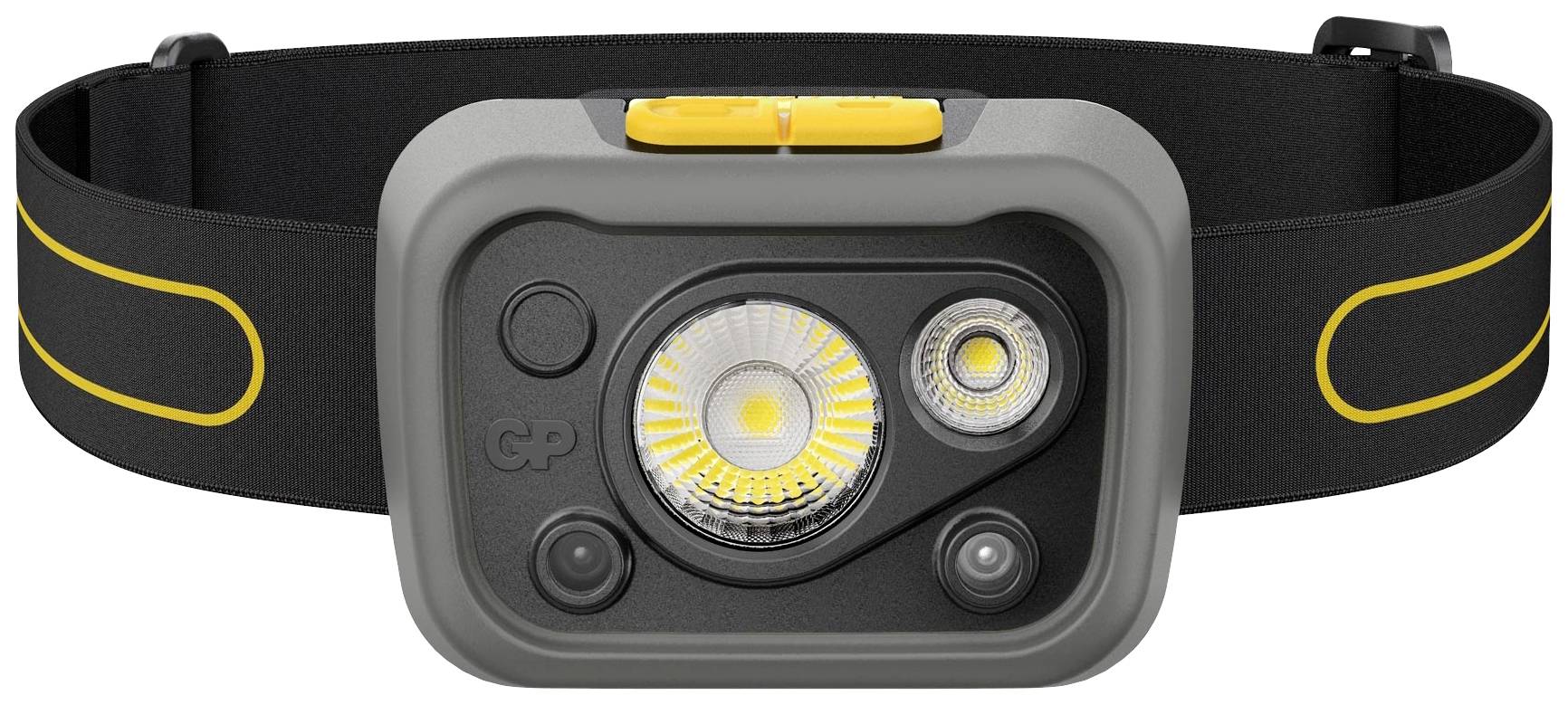 Lampe frontale LED GP Discovery GPDISHLCW54BL119 à pile(s) 375 lm 26 h GPDISHLCW54BL119