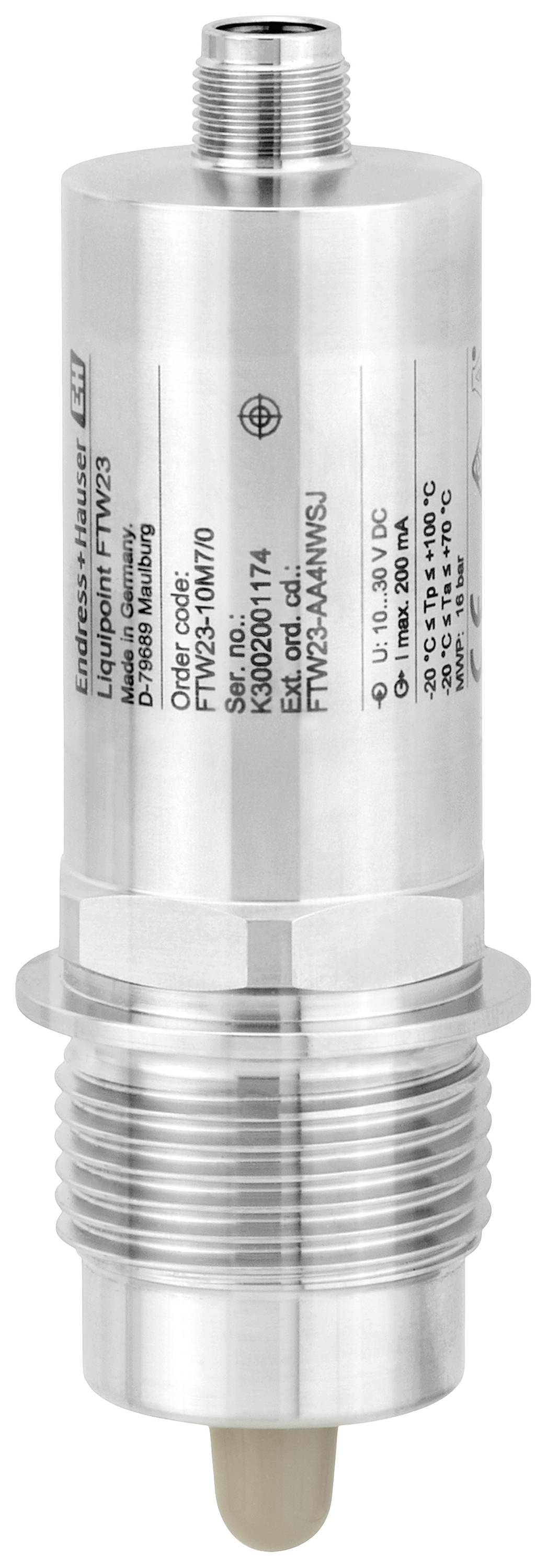 Endress+Hauser Interrupteur de niveau capacitif FTW23 FTW23-AA4MWSJ 1 pc(s)