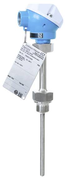 Endress+Hauser Thermomètre TM101-URCCA1BC1A1A1 sonde Pt100 Plage de mesure de température-50 à +200 °C