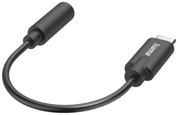 Hama USB 2.0 Adaptateur [1x USB-C® mâle - 1x Jack femelle 3.5 mm]