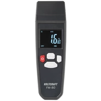 Humidimètre pour matériaux VOLTCRAFT FM-80 Plage de mesure de l'humidité de construction 0.20 à 2.0 % Plage de mesure de Humidimètre pour matériaux VOLTCRAFT FM-80 Plage de mesure de l'humidité de construction 0.20 à 2.0 % Plage de mesure de