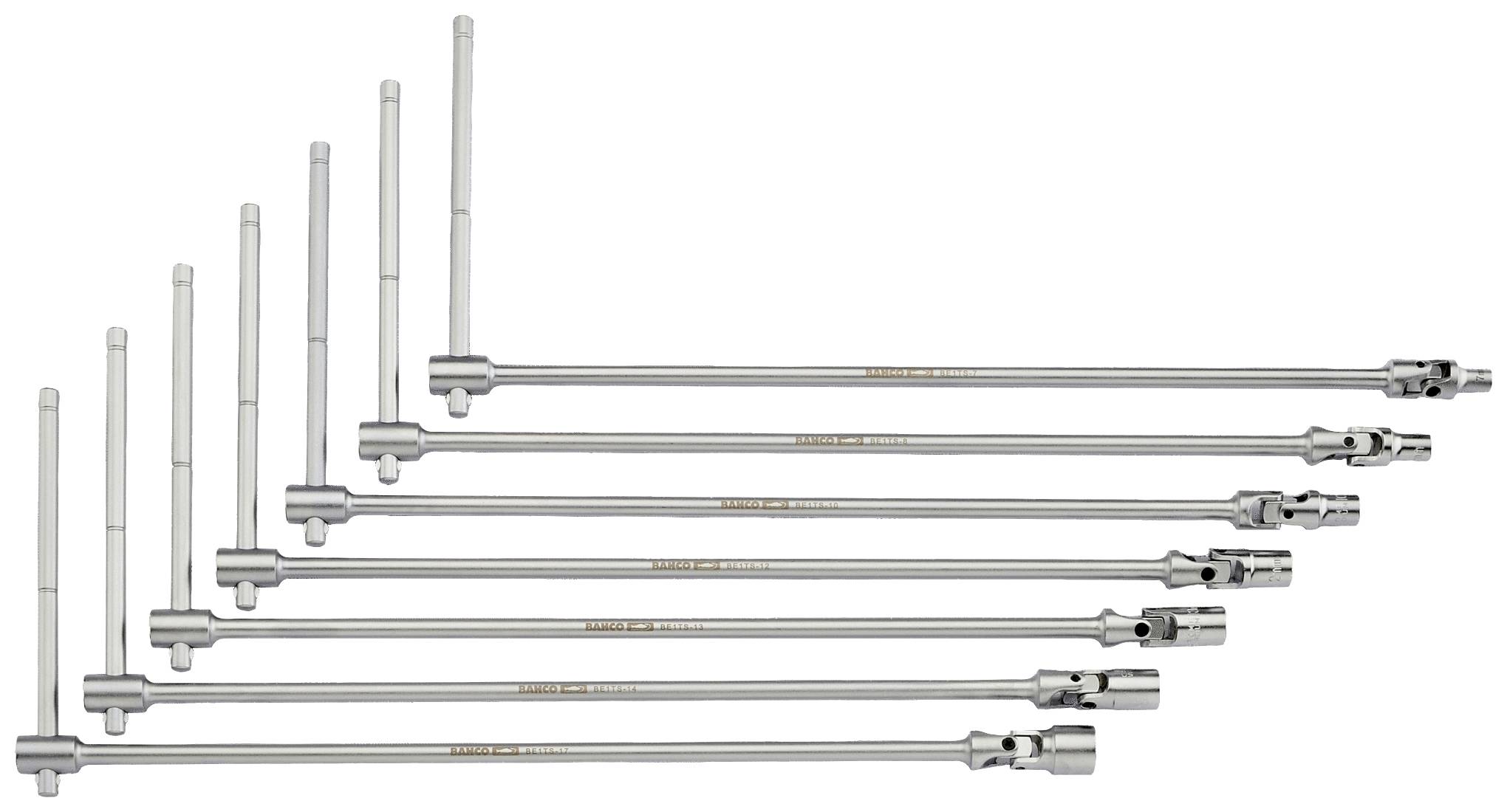 Bahco Clé à douille articulée 7 pièces BE1TS-S7
