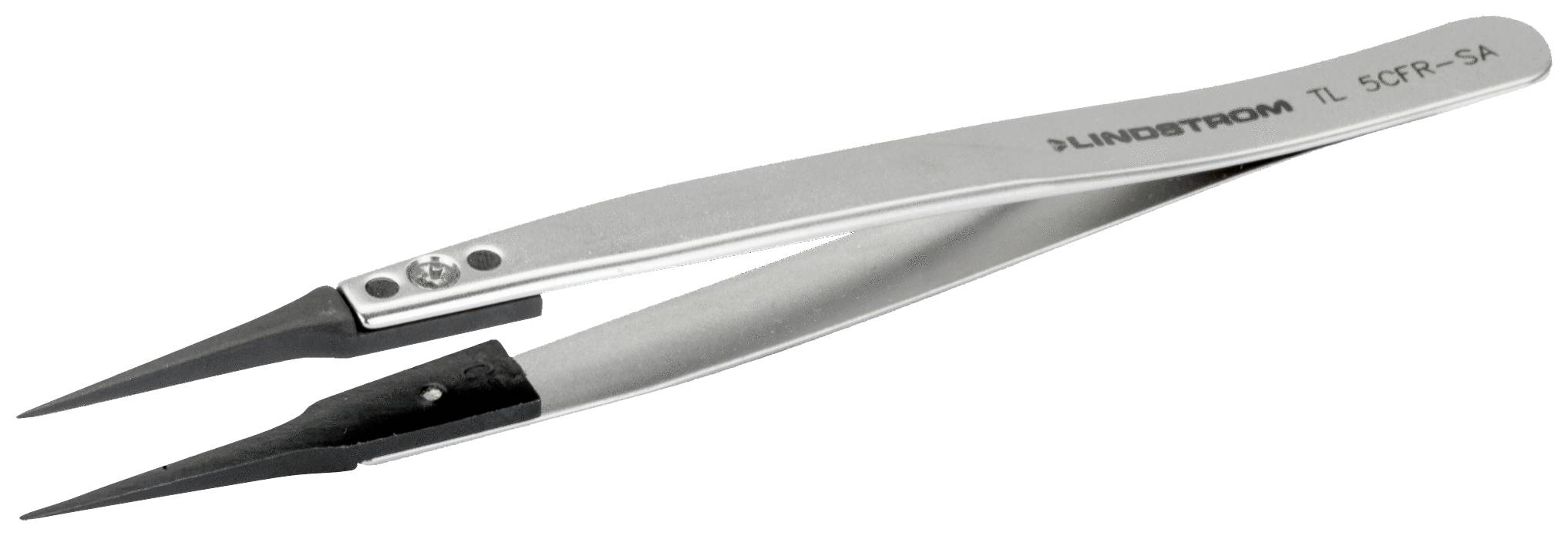 Lindström TL 5CFR-SA antistatique (ESD) Pince brucelle ESD 5CF pointue 130 mm