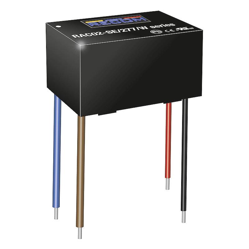 RECOM RAC02-3.3SE/277/W Alimentation à découpage 3.30 V 0.6 A 2 W