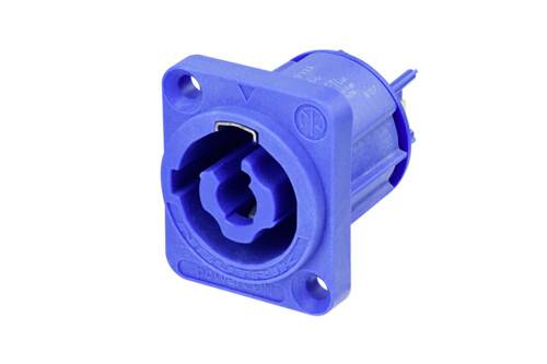 Connecteur d'alimentation série (connecteur réseau) powerCON Neutrik NAC3MPXXA embase mâle verticale Nombre total de pôles: 2