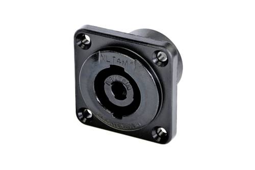 Fiche haut-parleur mâle, droit Neutrik NLT4MPXX-BAG Nombre de pôles: 4 noir 1 pc(s)