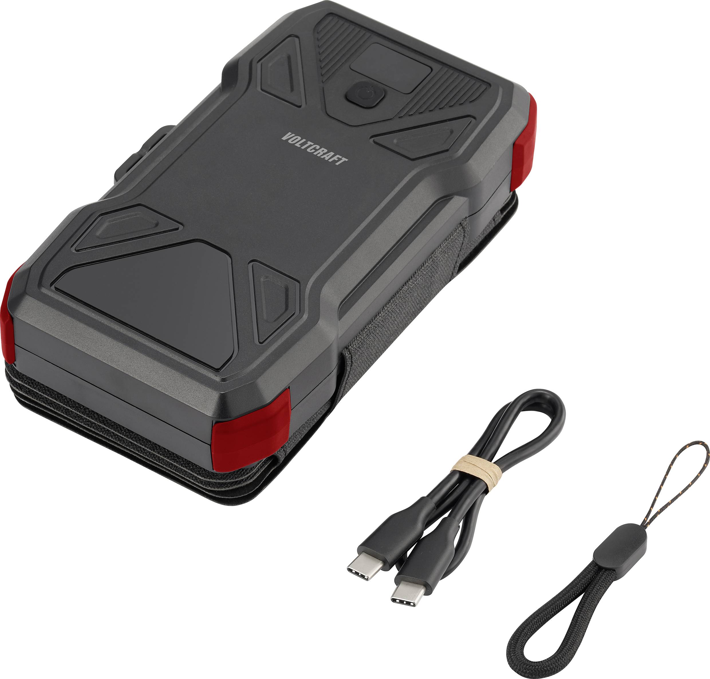 VOLTCRAFT VC-SPB-20.000 VC-14456835 Powerbank solaire Courant de charge cellule solaire 3 A 20000 mAh