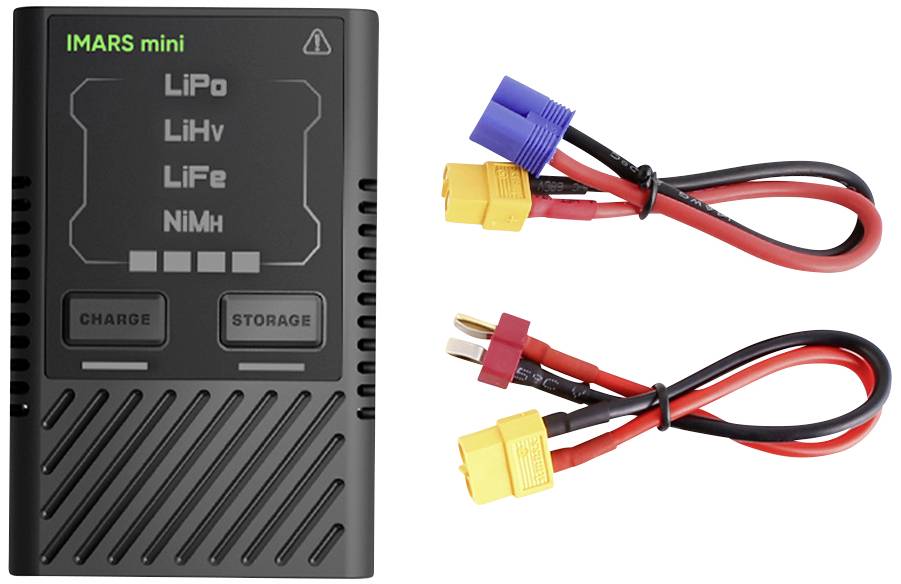 Gens ace Chargeur de modélisme 2.5 V/DC, 18 V/DC 5 A Détection d'accu, Fonction déchargement