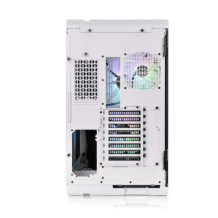 Tour midi Thermaltake View 51 TG ARGB Snow Boîtier PC blanc