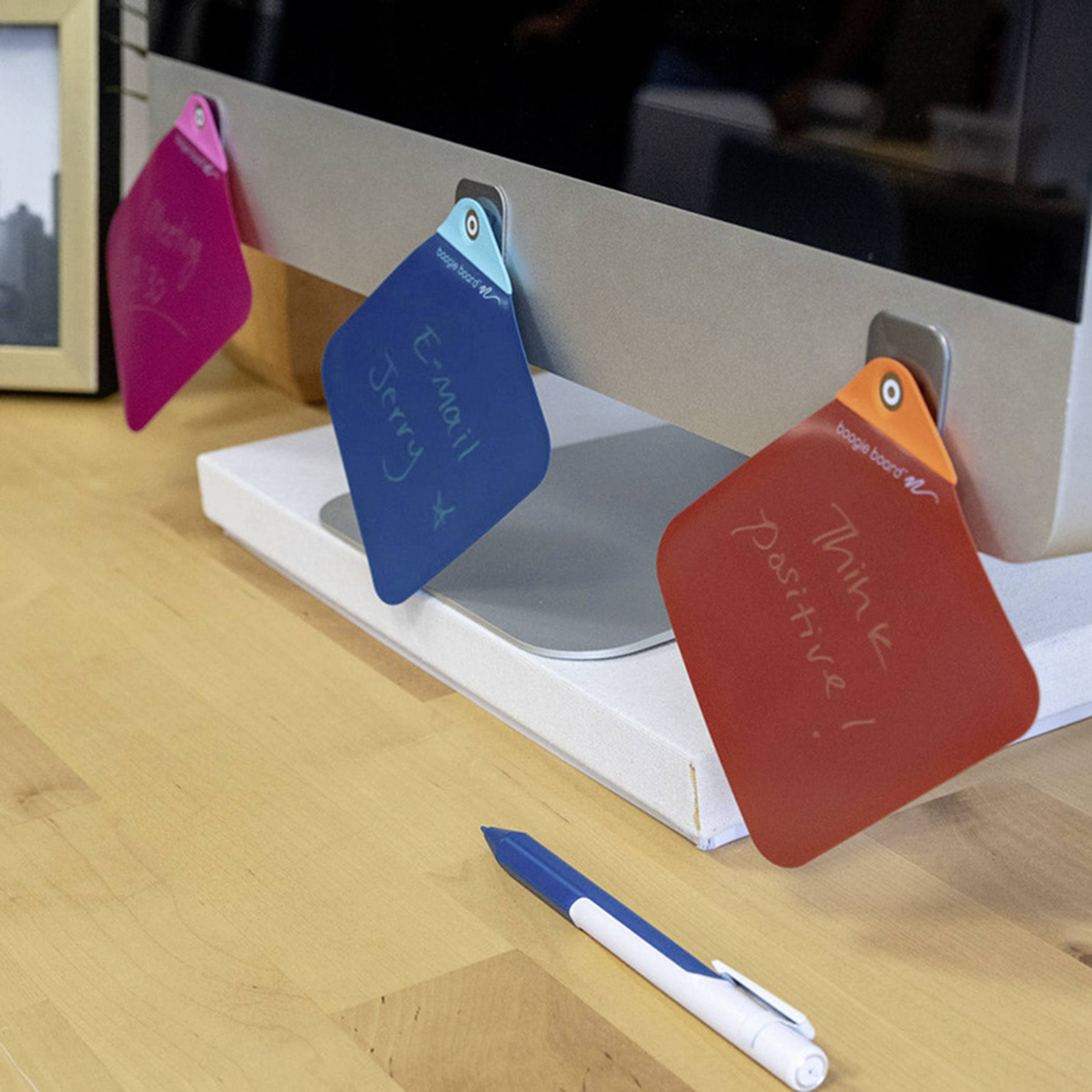 Feuilles de notes digitales Boogie Board VersaNotes™ Starter Pack bleu, rouge, orange